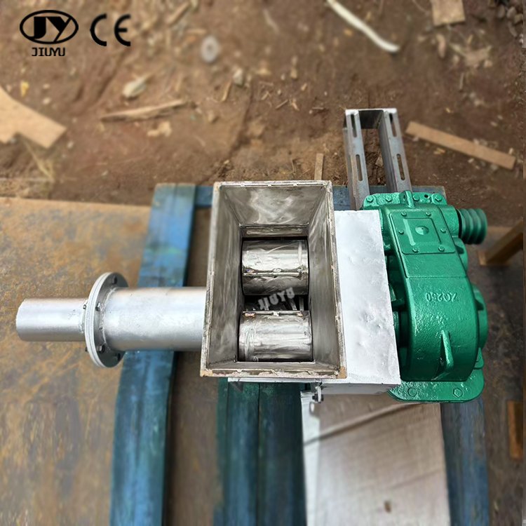 JIUYU 304 Stainless Steel Dough ExtruderCorn Flour Extrusion Equipment Pug Mill 220V/380V