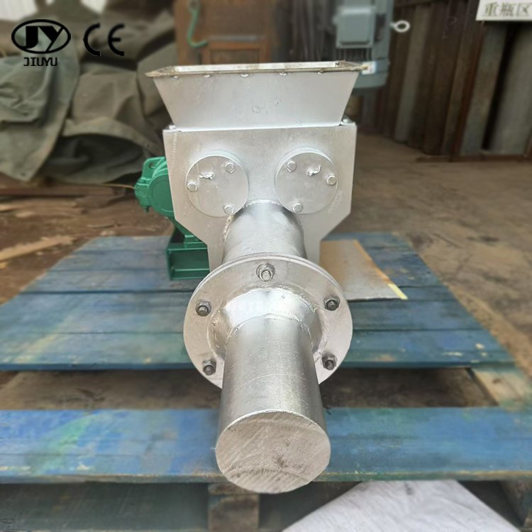 JIUYU 304 Stainless Steel Dough ExtruderCorn Flour Extrusion Equipment Pug Mill 220V/380V