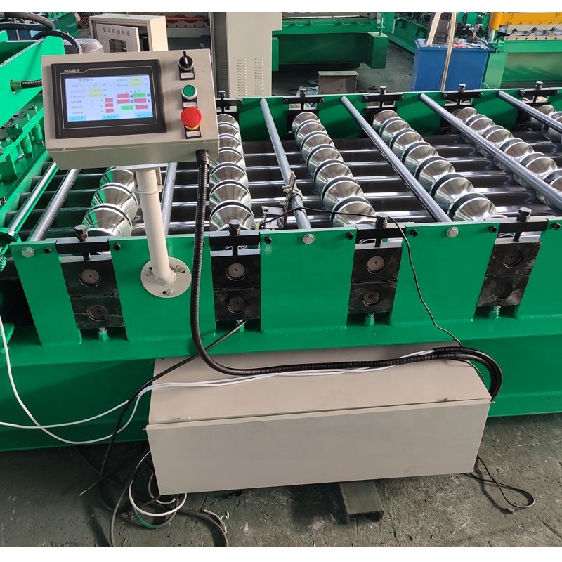 2024 Latest Glazed Tile Roll Forming Machine Efficient for Colored Steel Tiles for Continuous Production