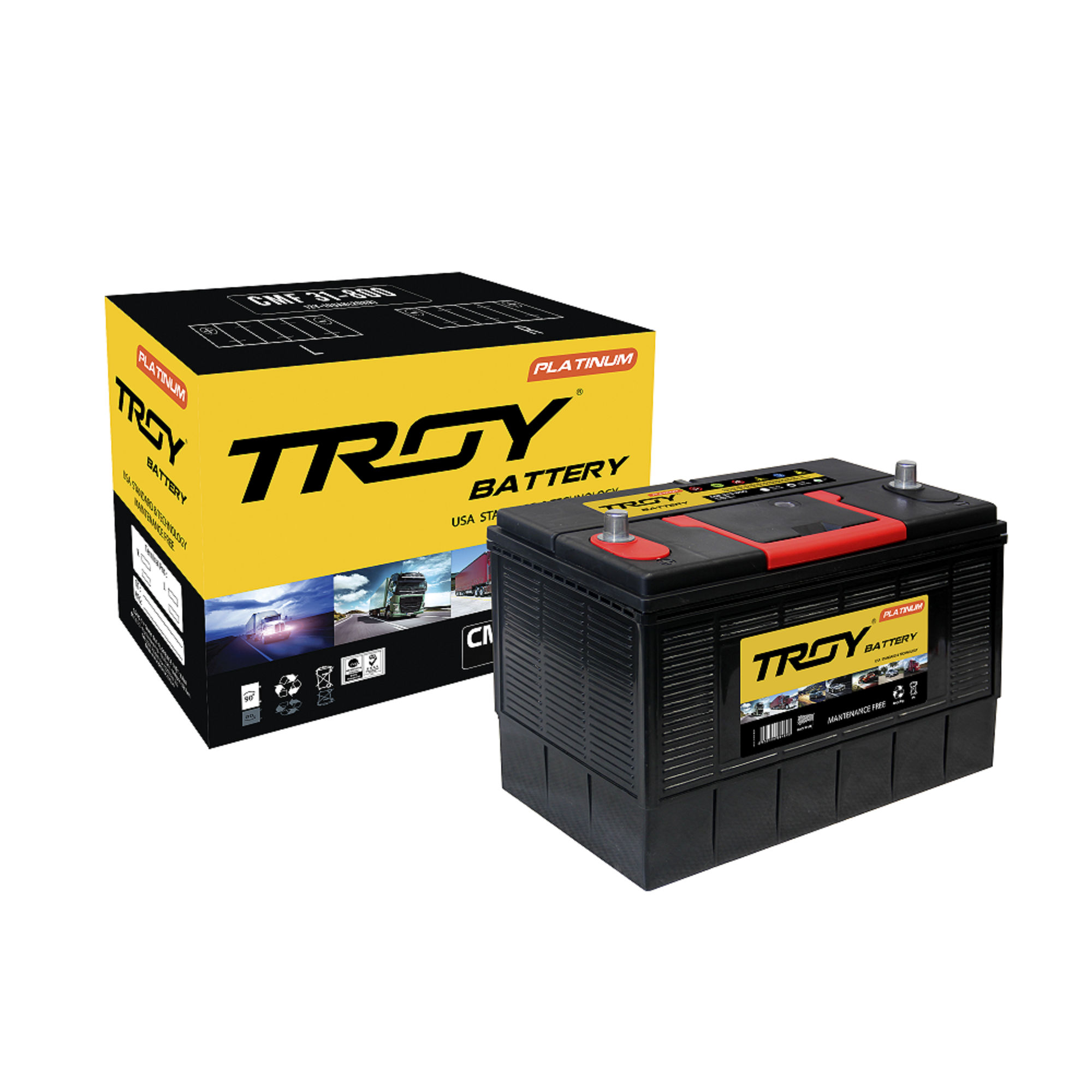 Hot Sale 12V 100AH CMF31800 Lead Acid Battery for Vehicles Long Life Cycle Used Auto Batteries at Cheap Price Wholesale
