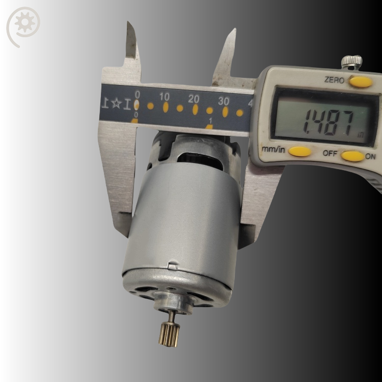 OEM ODM Customized High-Speed 390 High Torque DC Motor 70mNm 23000rpm 60W Brush for Auto Equipment Powder Grinder Grain Mill