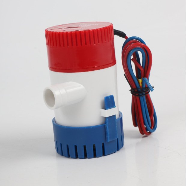 DC Marine Pump 12V 24V Big Flow Submersible Bilge Pump 500GPH Boat Kayak Yacht Water Ocean Sea