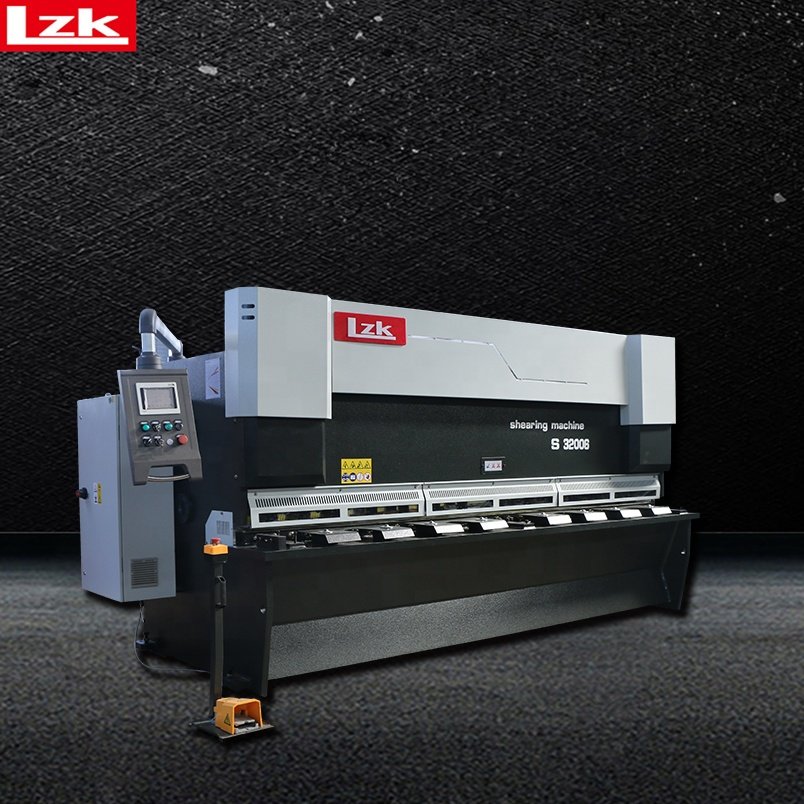 High Precision ELGO P40T System HG-8x3200mm Cnc Guillotine Shear Machine with Angle Auto Adjust