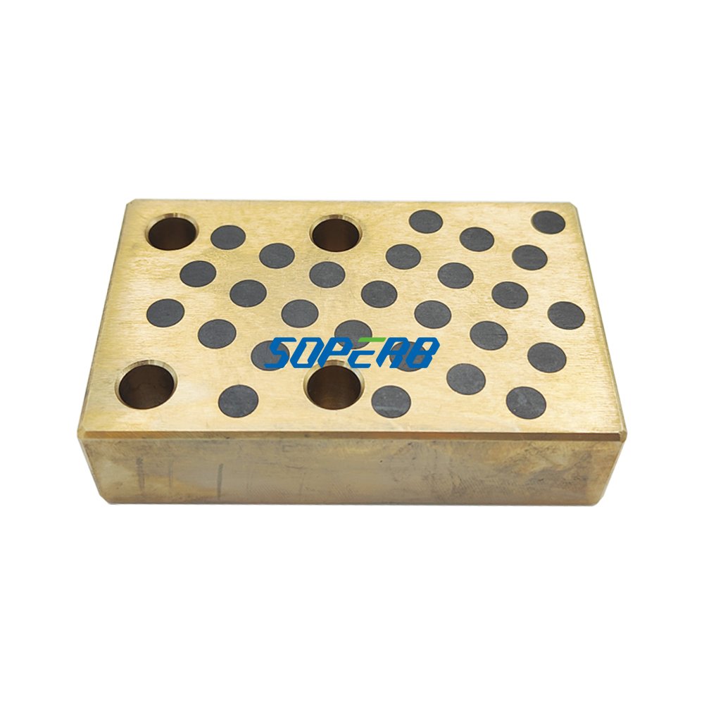 Dam Gate Sluice Door Self Lubricating Spherical Plain Slide Brass Bush Bearing Flanged PTFE Plug Lubricant Bronze Guide Bushing