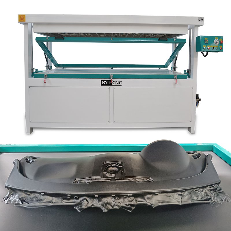 Leather Cover Machine for Dashboard Vacuum Forming Machine for ABS Plastic Sheet Deepness Thermoforming Machine