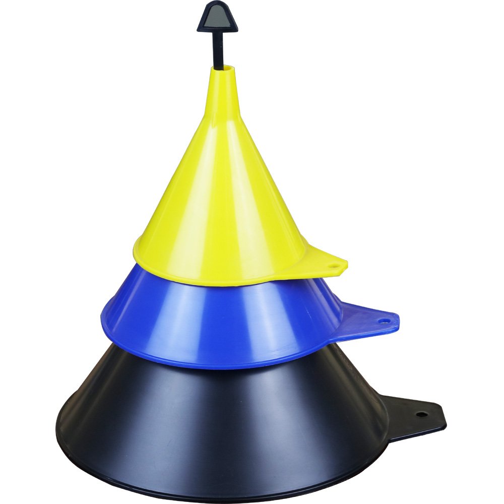Plastic Economy Funnel with 21" Flexible Fill Hose