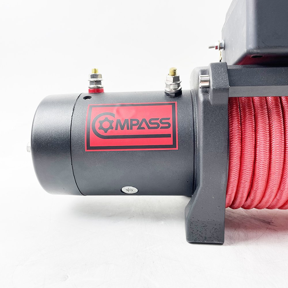 Off Road Winch High Quality 12000 Lbs-13500 LBS 12v_electric 12v for Sale Electric AUTO DAO Odm Electric Motor 10 Mm*24m 12VDC