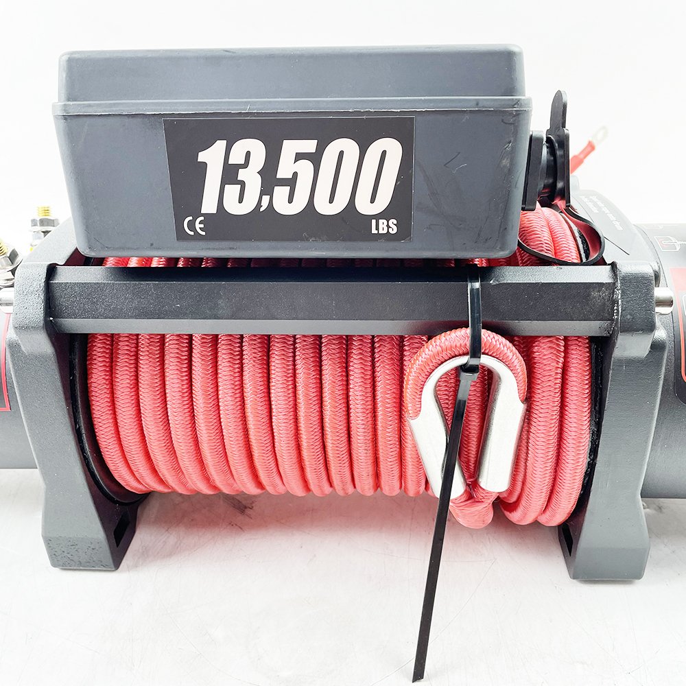 Off Road Winch High Quality 12000 Lbs-13500 LBS 12v_electric 12v for Sale Electric AUTO DAO Odm Electric Motor 10 Mm*24m 12VDC