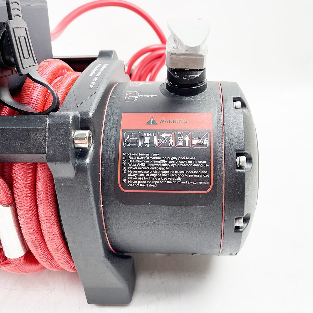 Off Road Winch High Quality 12000 Lbs-13500 LBS 12v_electric 12v for Sale Electric AUTO DAO Odm Electric Motor 10 Mm*24m 12VDC