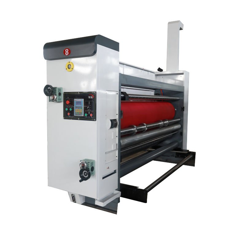 Slotting Diecutting Machinery Full Automatic Carton Printing Provided Double Servo Motor Corrugated Machine Auto Splicer ZHENHUA