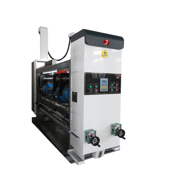 Slotting Diecutting Machinery Full Automatic Carton Printing Provided Double Servo Motor Corrugated Machine Auto Splicer ZHENHUA