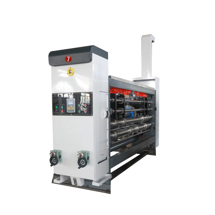 Slotting Diecutting Machinery Full Automatic Carton Printing Provided Double Servo Motor Corrugated Machine Auto Splicer ZHENHUA
