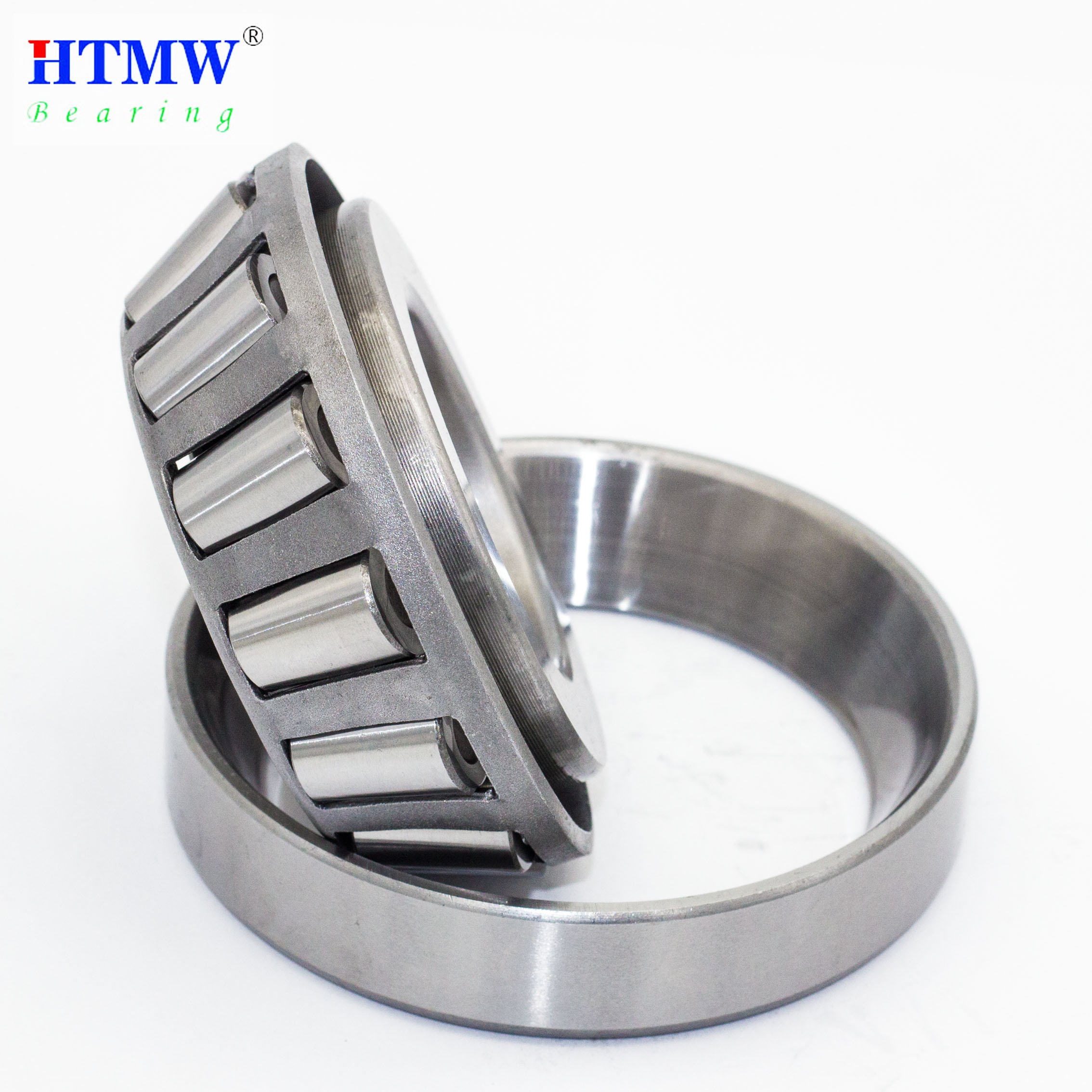HTMW China Bearing Manufacturer 30201(7201E) Size 12*32*11mm GCR15 Material Tapered Roller Bearings