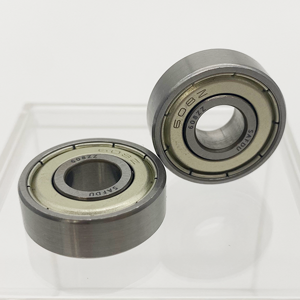 China Auto Machine Bearings 608ZZ Chrome Steel GCr15 Deep Groove Ball Bearings For Skateboard And Car Bearings