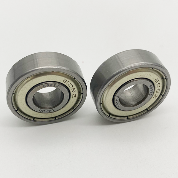 China Auto Machine Bearings 608ZZ Chrome Steel GCr15 Deep Groove Ball Bearings For Skateboard And Car Bearings