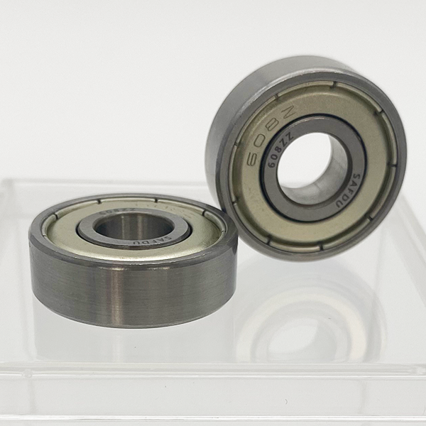China Auto Machine Bearings 608ZZ Chrome Steel GCr15 Deep Groove Ball Bearings For Skateboard And Car Bearings