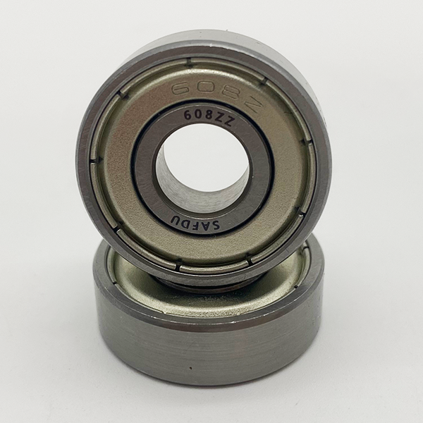 China Auto Machine Bearings 608ZZ Chrome Steel GCr15 Deep Groove Ball Bearings For Skateboard And Car Bearings