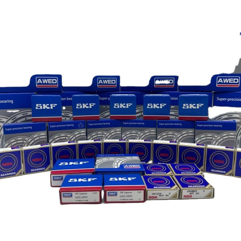 SKF NSK Original Long Life Deep Groove Ball Bearings 6204 6202 6201 6200 30207 Sealed Nylon Cage SKF sealed Bearing Auto Bearing