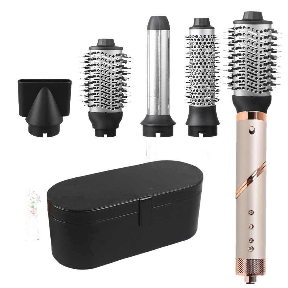 Electric New Hair Dryer Powerful Multifunctional Negative Ion Multi Styler Hair Styler Hair Curler 5 in 1