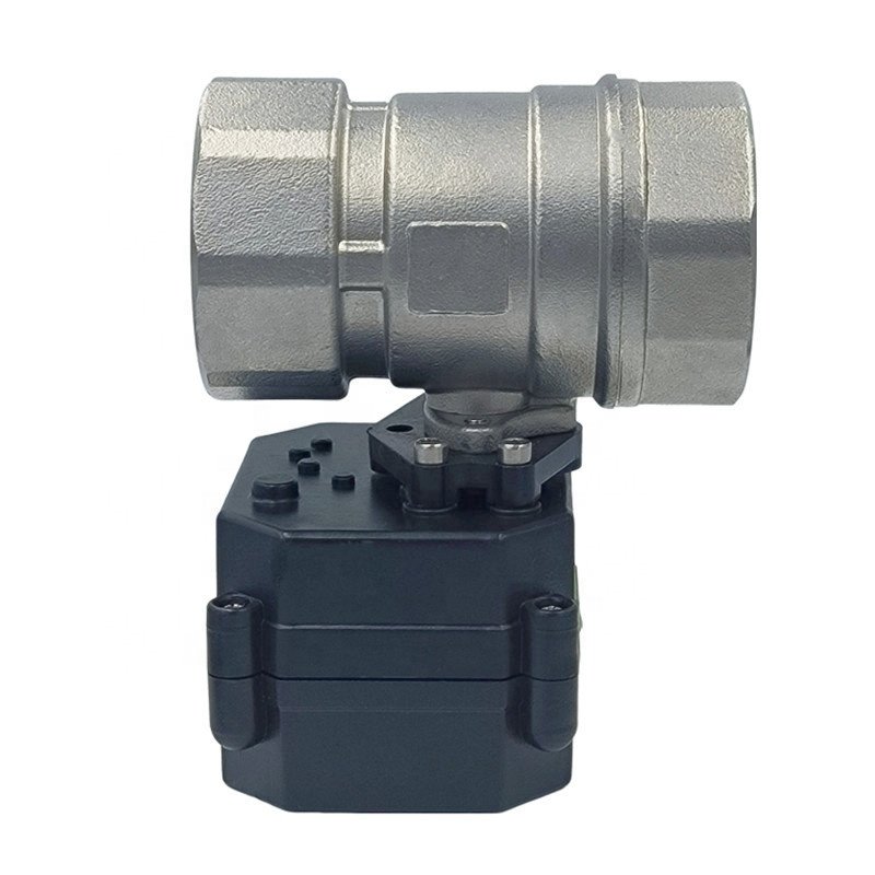 1/2 3/4 1 2 Inch Stainless Steel 12v Dc 24vac 110vac 220 2 Wire 3 Wire 5 Wire Electric Motorized Actuator Water Ball Valve
