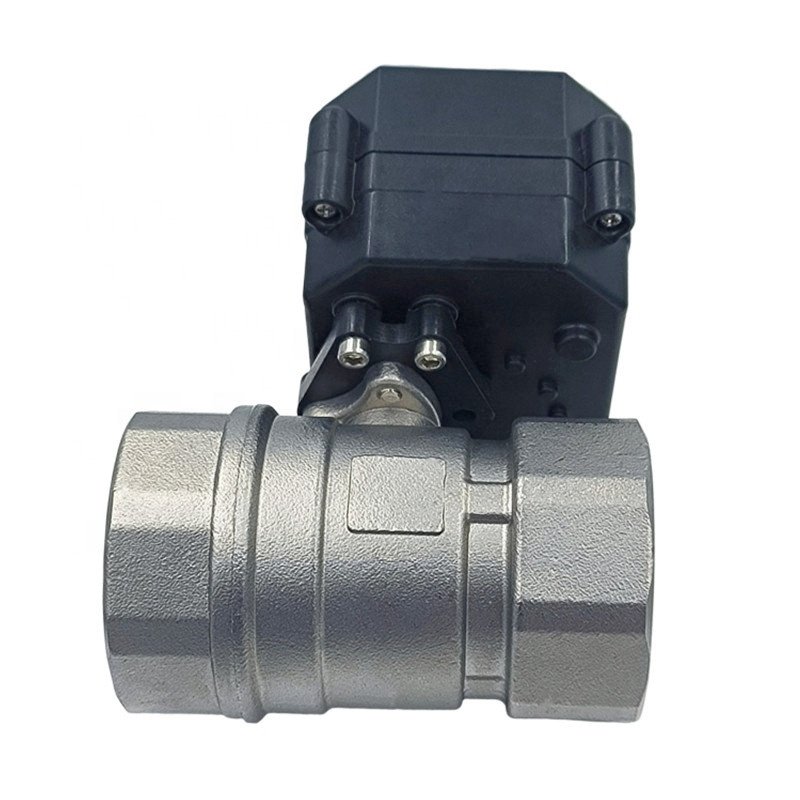 1/2 3/4 1 2 Inch Stainless Steel 12v Dc 24vac 110vac 220 2 Wire 3 Wire 5 Wire Electric Motorized Actuator Water Ball Valve