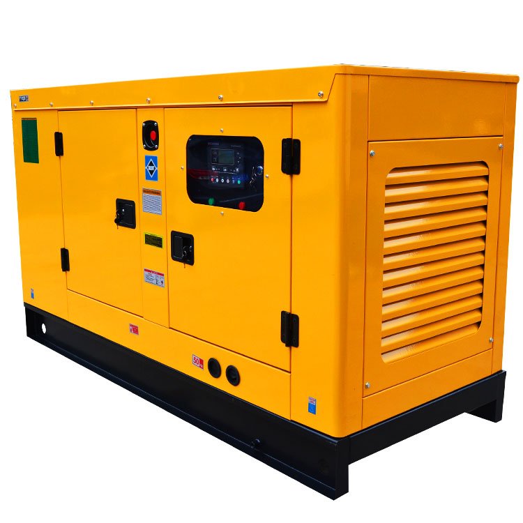 Portable Electric Soundproof Diesel Genset 15kva 20KW 25KW 30KVA 50KW Water Cooled Silent diesel Generator With 3KVA