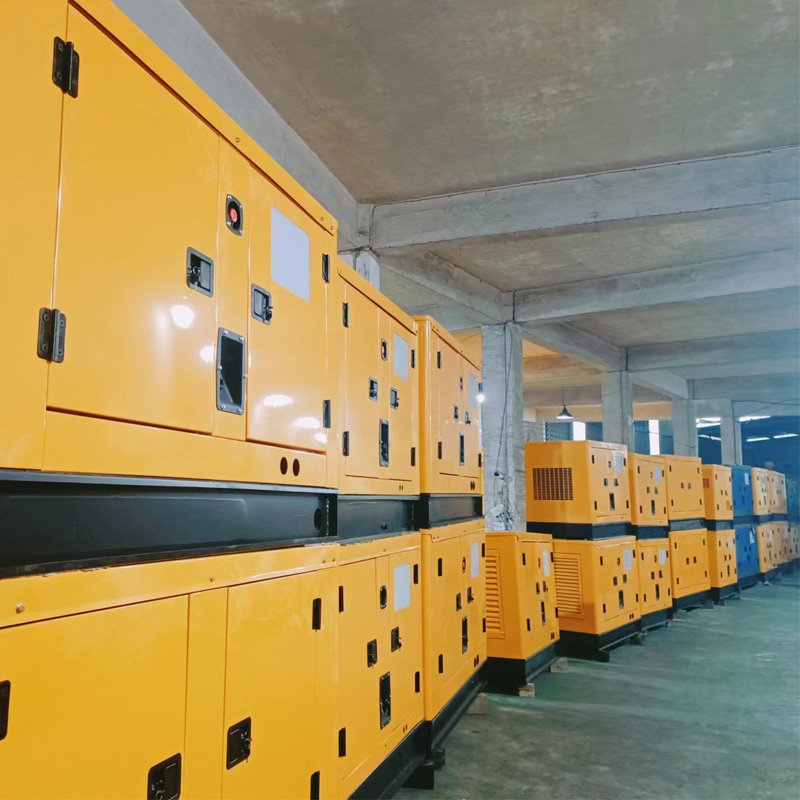 Portable Electric Soundproof Diesel Genset 15kva 20KW 25KW 30KVA 50KW Water Cooled Silent diesel Generator With 3KVA