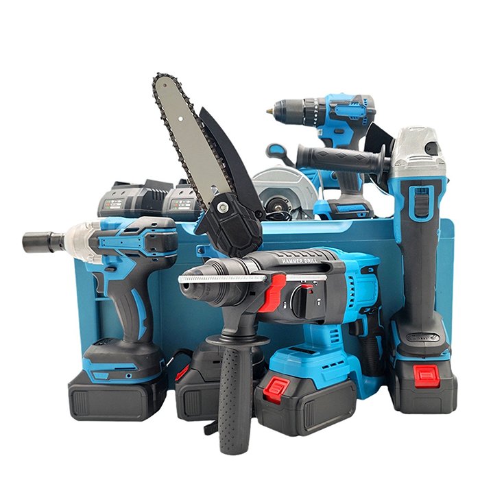 New Combo Kit 15-Piece Tool Set 18 Volt 20 Volt Power Tools Drills Impact Tools Kits