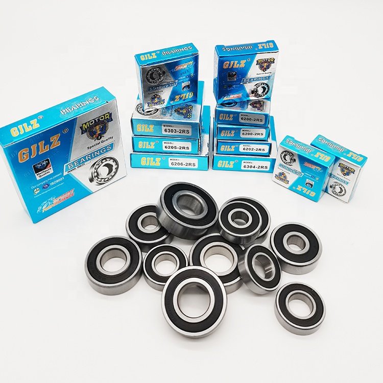 High Precision Heavy Duty P4 Grade ZV3 Deep Groove Ball Bearing 6000 6001 6002 2RS RS for Auto Bearings