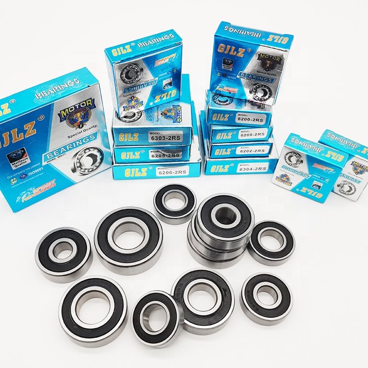 High Precision Heavy Duty P4 Grade ZV3 Deep Groove Ball Bearing 6000 6001 6002 2RS RS for Auto Bearings