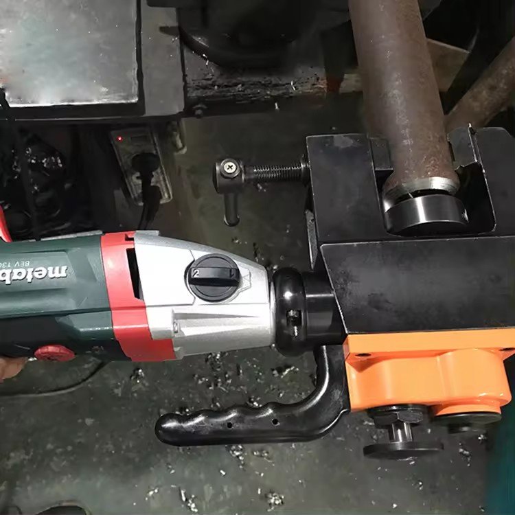ISO-63C OD Mounted Auto Feed Portable Pipe Beveling Machine for 28-63mm Tube