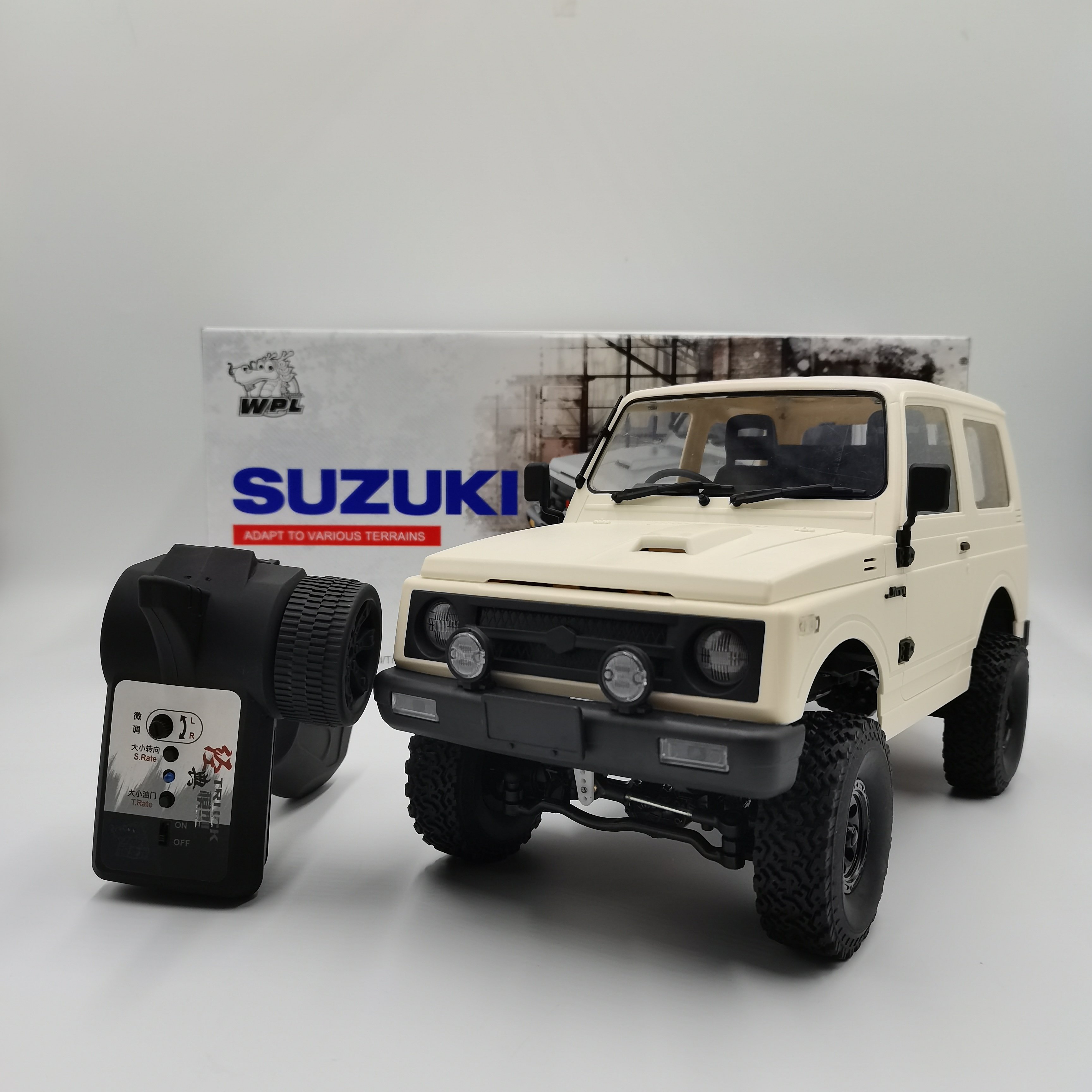WPL NEW C74-1-1/10 Suzuki JimnyJA11C High-Speed RC Car Jimny Warrior 4WD Car 2.4G RC Crawler Car Truck