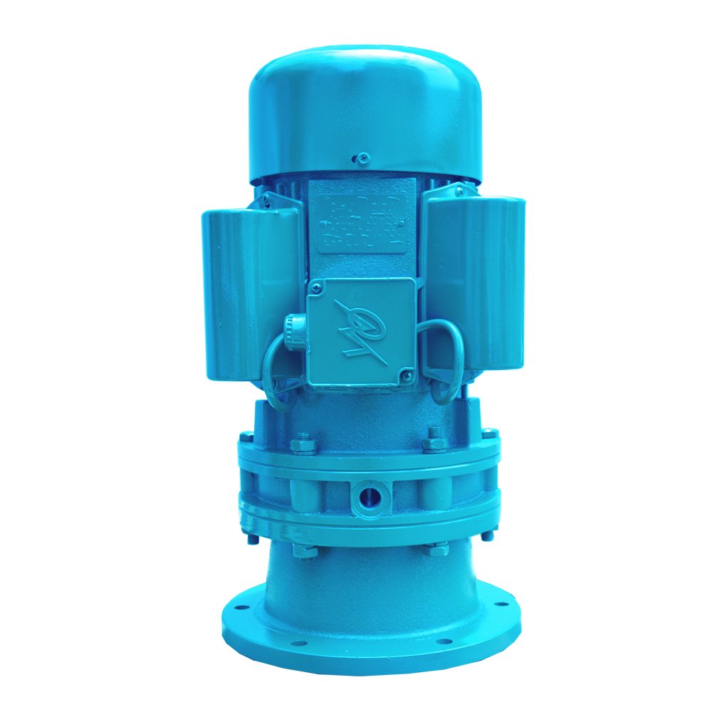 3 Phase 10hp Electric Motor Gearbox Cycloidal Gear Speed Reducer Motor With Gearbox Cast Iron Single-Reduction Worm Reducer
