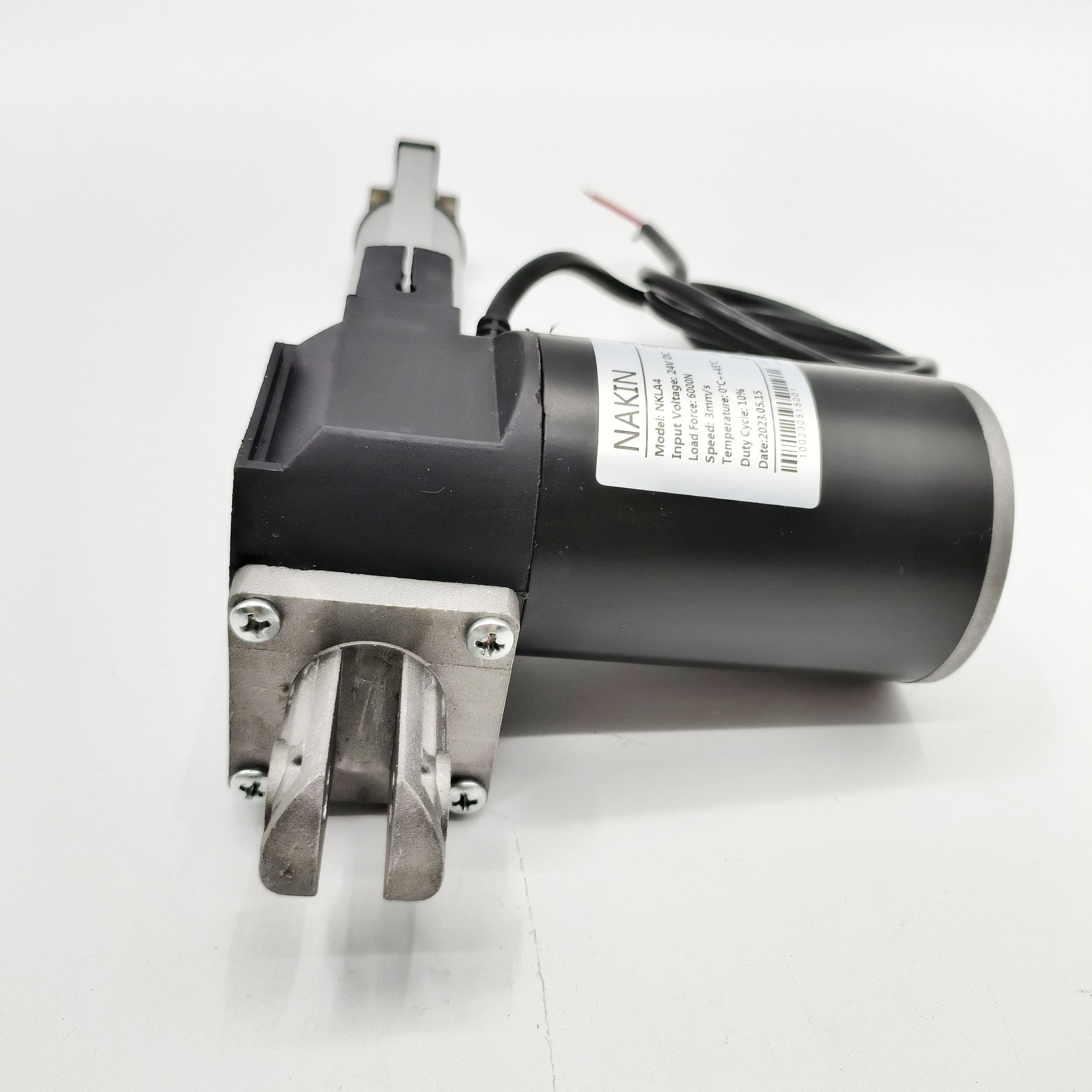 DC 12V U-Type Linear Actuator Electric Motor Car Max Lift Stroke 6000N Electric Push Rod Fixed