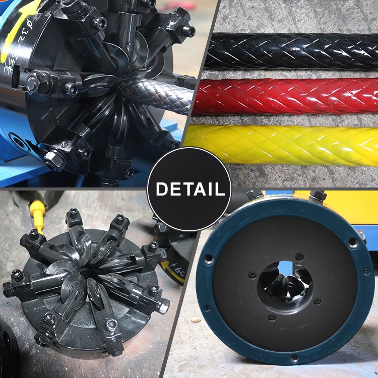 Manual Semi-Auto Threading Steel Tube Pipe Machine