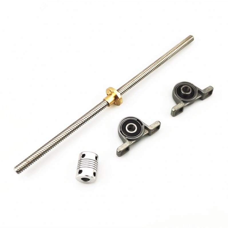 ANDUUK D-09 Thick Lead Screw Trapezoidal Screw Nut Rod T5 T6 T8 T10 T12