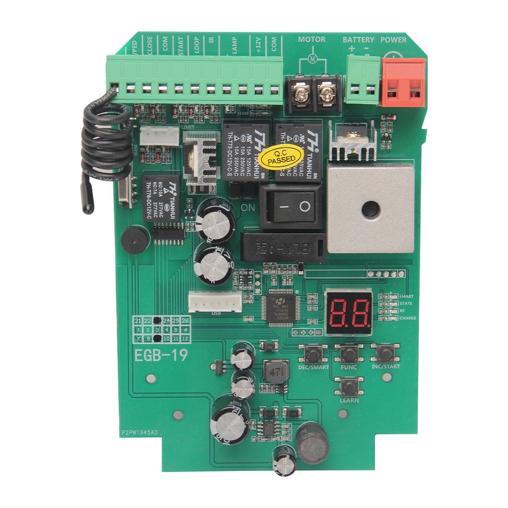 Wiring Diagram Pcb Sliding Gate Door Opener Motor Control Board 24v for Automatic Gate Opener Motor