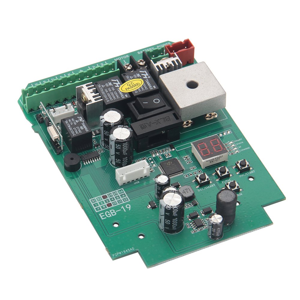 Wiring Diagram Pcb Sliding Gate Door Opener Motor Control Board 24v for Automatic Gate Opener Motor