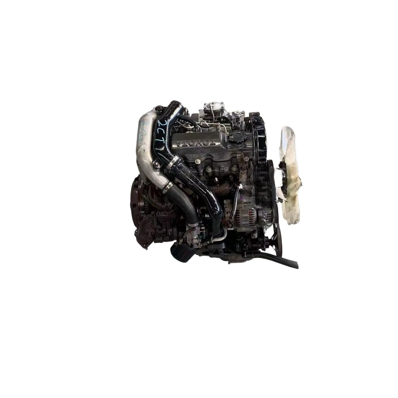 Original Genuine Engine Assembly for Hiace Van Truck 2CT Used Diesel Auto Parts Band Motor For Sale