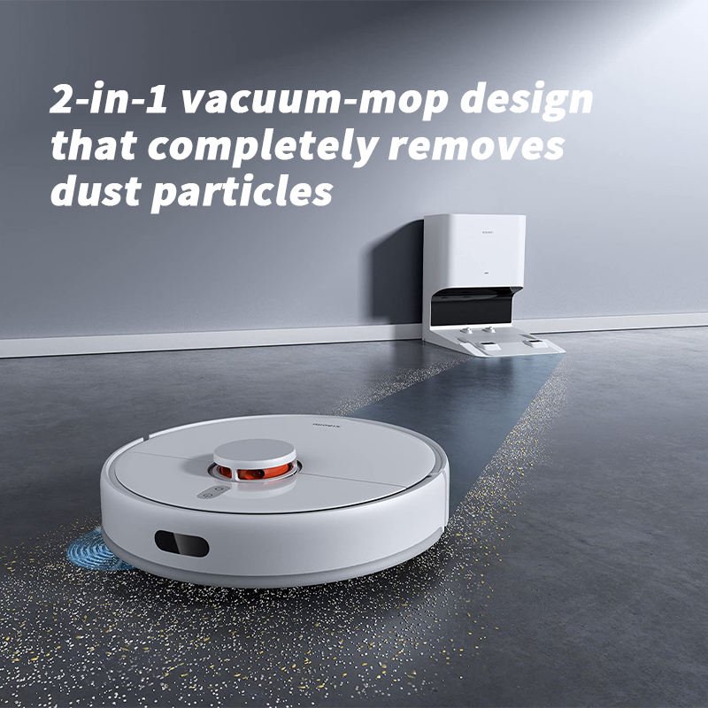 New Xiaomi Robot Vacuum Cleaner X10+ Smart Base Dirt Disposal Dust Collection Auto Empty Dock Self Cleaning Washing