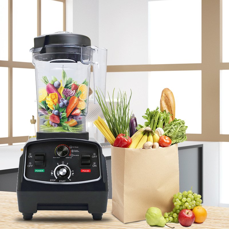 Buchimix Blender Heavy Duty Commercial Blender Machine Home Food Processor Blender Natural Food and Juice Juicer Mixeurs