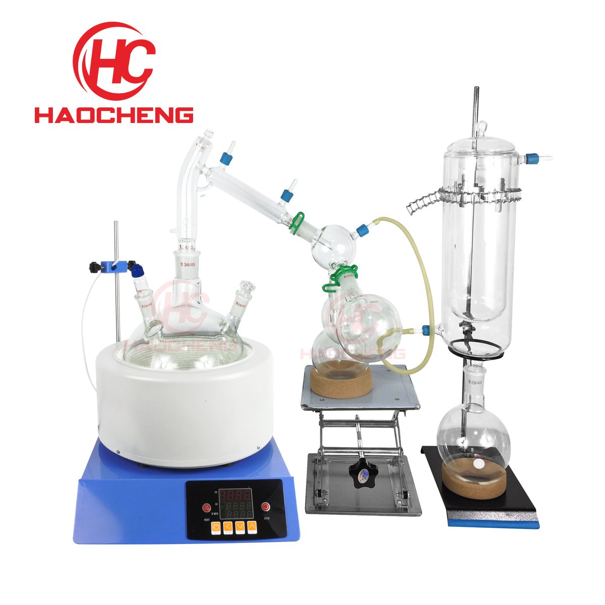 LAB Manufacturer 2000ml Short Path Distillation Glassware Kit