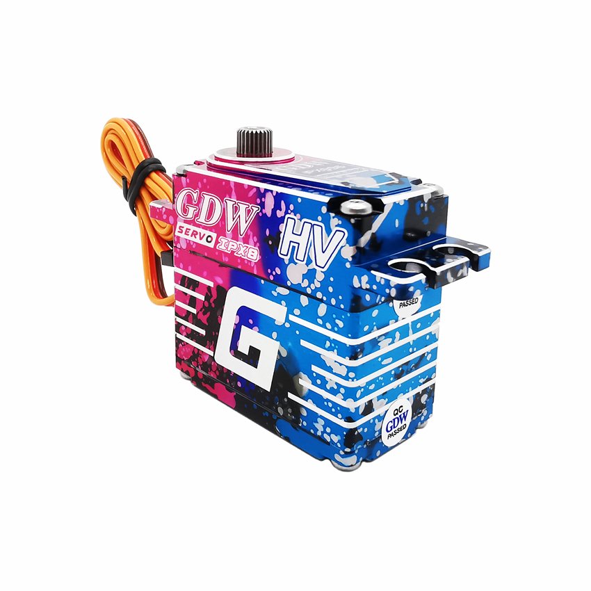 GDW IPX896 Shark 43KG High Torque Waterproof Brushless Digital Servo Industrial Climbing Car Model for Diving Motors Product