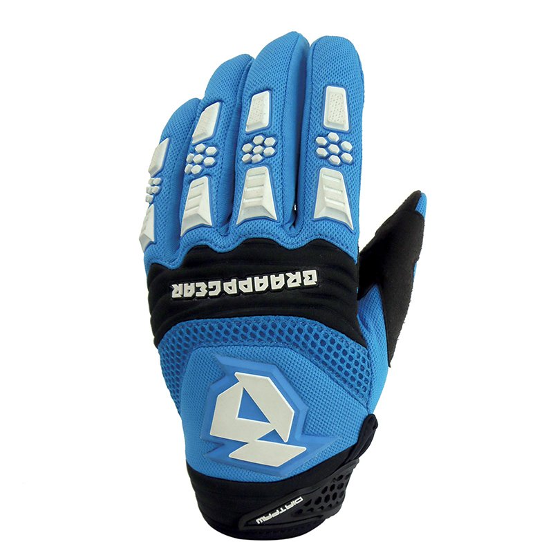New Protector Motor Racing Silicone Printing Full Finger Gloves for MTB MX BMX Kart Bicycle Motorcycle Riding