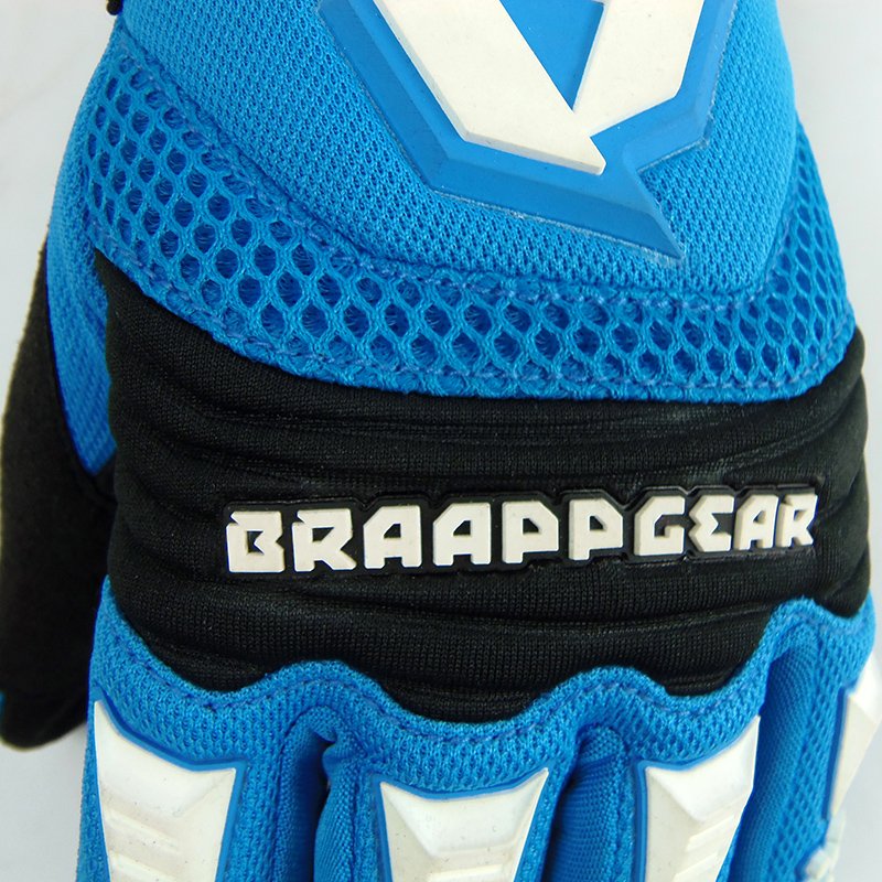 New Protector Motor Racing Silicone Printing Full Finger Gloves for MTB MX BMX Kart Bicycle Motorcycle Riding
