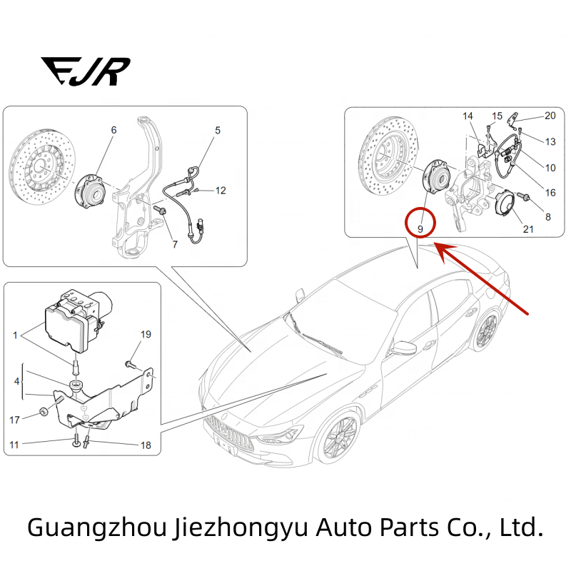 High Quality Wheel Bearings for Ghibli, Levante, Quattroporte 2017+ OEM 670032030 670103668