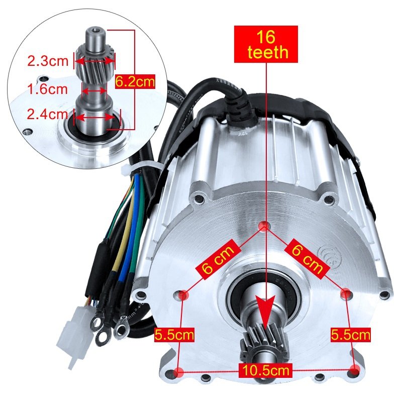 Chinese Good Quality Cheap Three Wheels Small Car Modification Motor