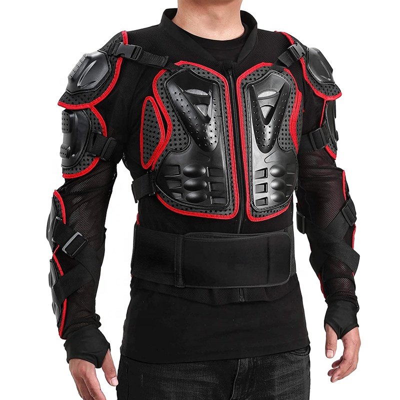 Motorcycle Racing Jersey Suit Off-road Motorcycle Protective Clothes Wear Men Armor Jacket