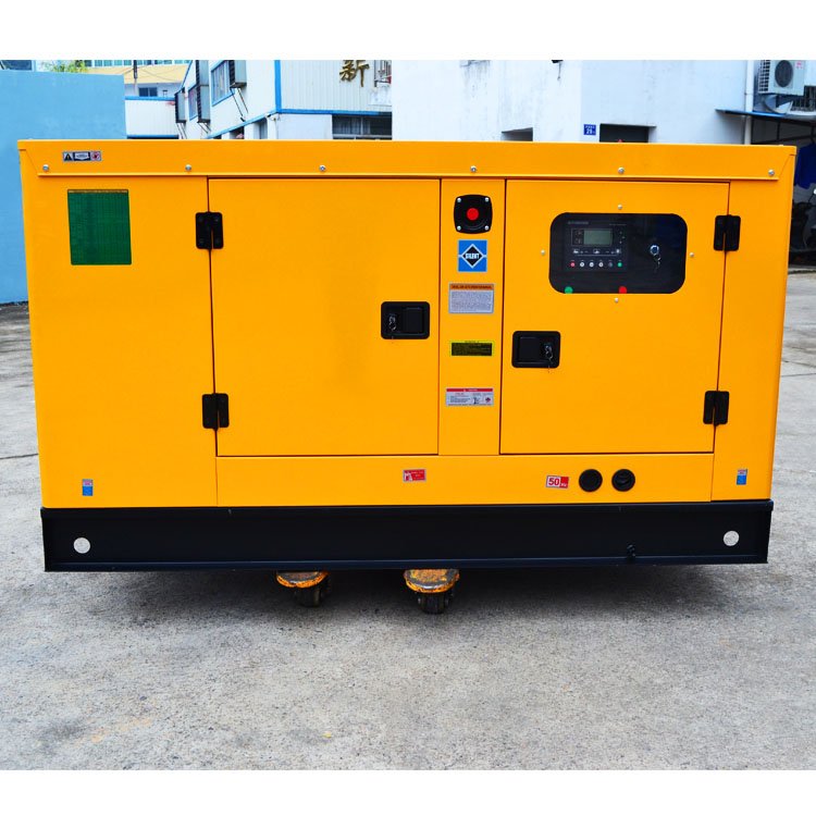 Ac Three Phase Genset 50Hz Water Cooling Turbine 4 6 Cylinder Soundproof 380v Silence Silent Diesel Generators 30kva 50kw 80kva