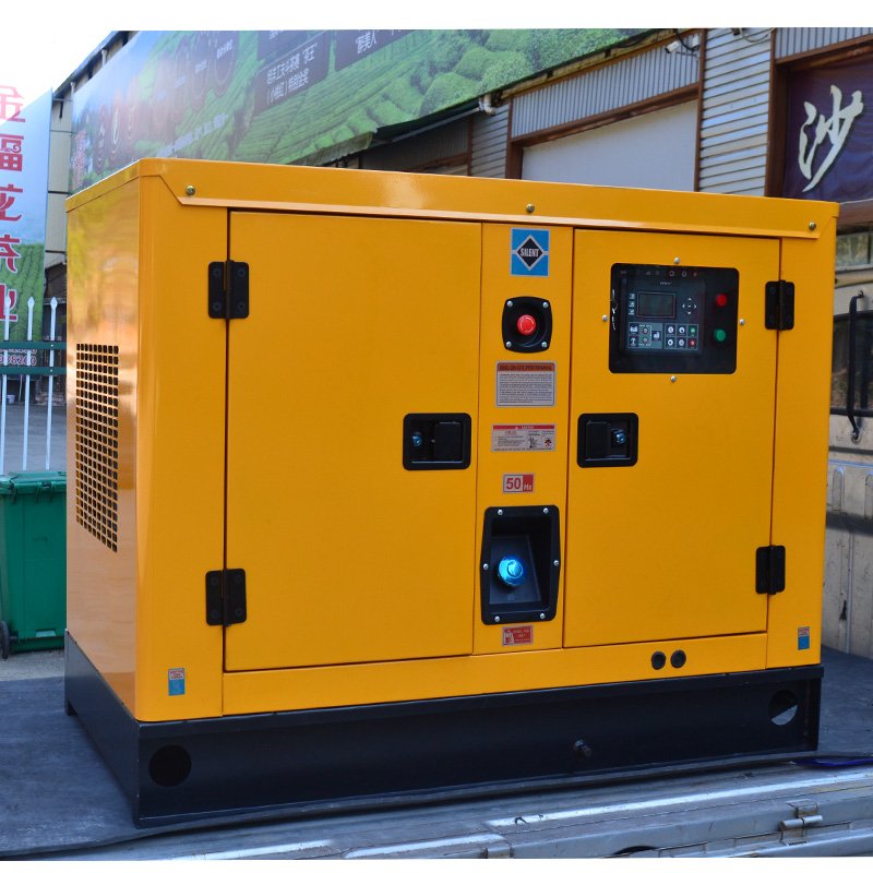 Ac Three Phase Genset 50Hz Water Cooling Turbine 4 6 Cylinder Soundproof 380v Silence Silent Diesel Generators 30kva 50kw 80kva